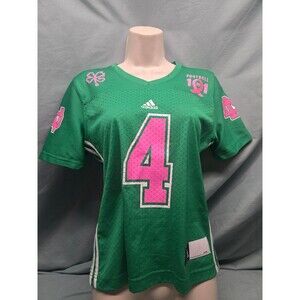 Adidas Green Pink Cancer Awareness Sports Jersey Top